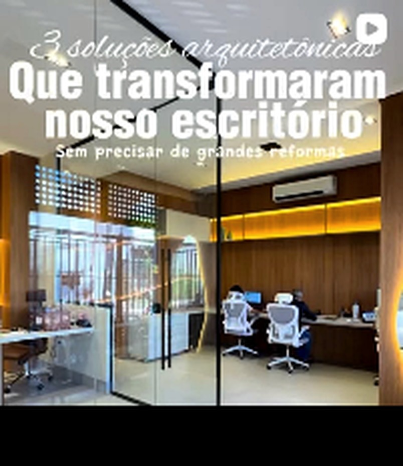 Ambiente corporativo apresentado pelo Estúdio Torres